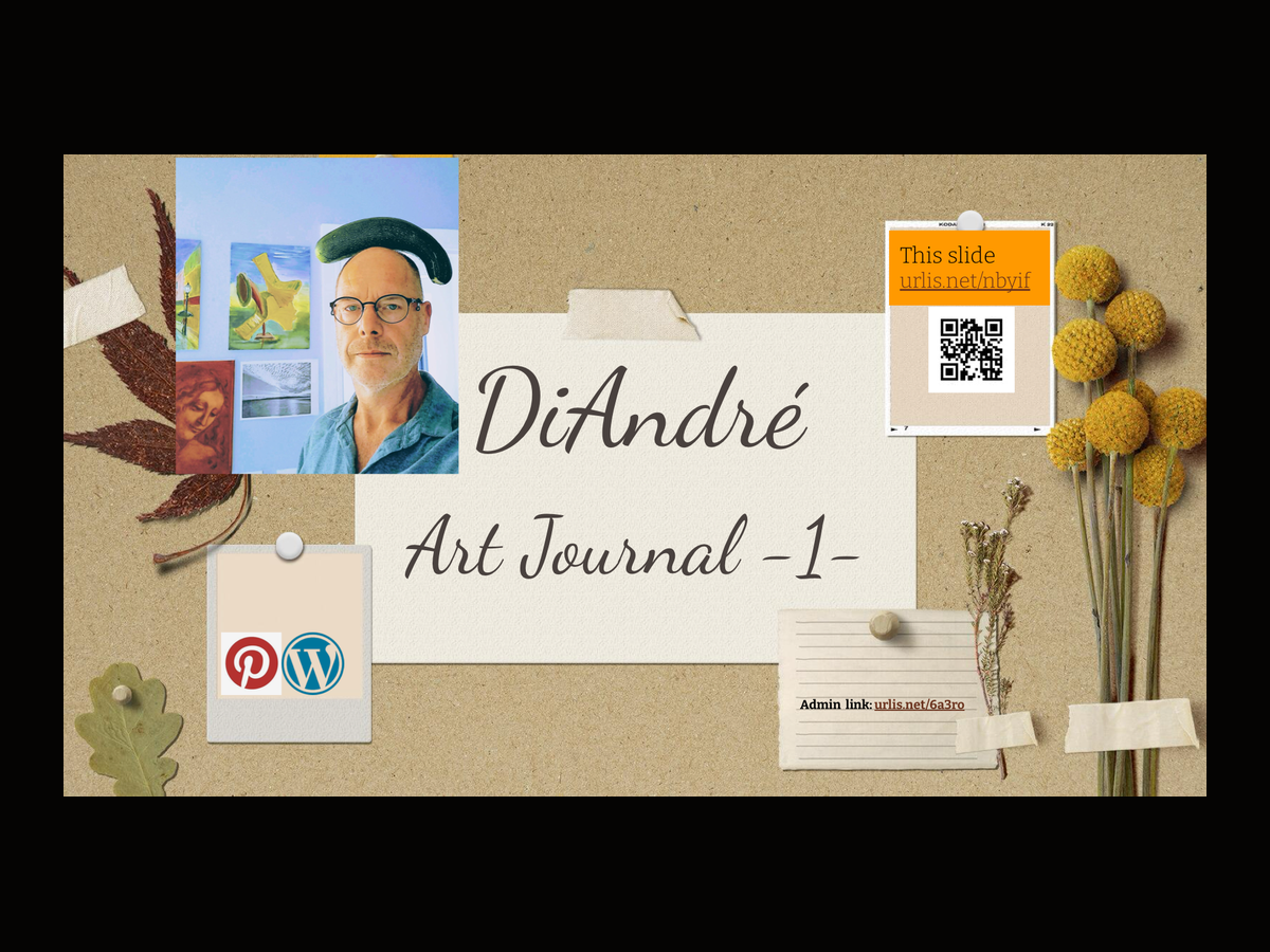 DiAndré Art Journal 2022 cover